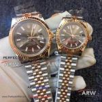 Perfect Replica Rolex Datejust Two Tone Rose Gold Watches 41mm 36mm or 31mm